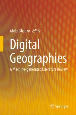 Abbildung von Shaban | Digital Geographies—Theory, Space, and Communities | 1. Auflage | 2025 | beck-shop.de