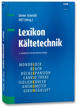 Abbildung von Schmidt | Lexikon Kältetechnik | 6. Auflage | 2024 | beck-shop.de