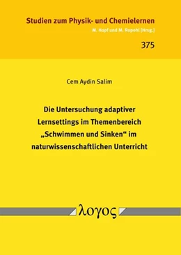 Abbildung von Salim | Die Untersuchung adaptiver Lernsettings im Themenbereich 