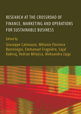 Abbildung von Catenazzo / Boninsegni | Research at the Crossroad of Finance, Marketing and Operations for Sustainable Business | 1. Auflage | 2024 | beck-shop.de