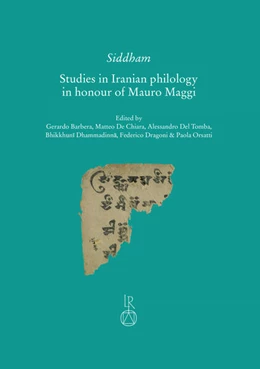 Abbildung von Barbera / De Chiara | Siddham | 1. Auflage | 2024 | beck-shop.de