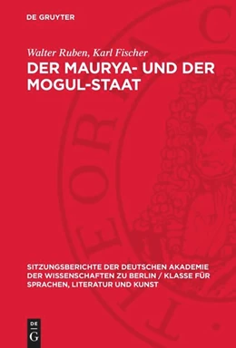 Abbildung von Ruben / Fischer | Der Maurya- und der Mogul-Staat | 1. Auflage | 1965 | 1965,5 | beck-shop.de