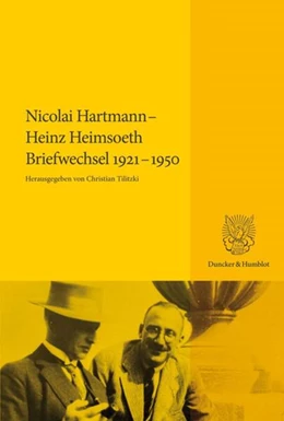 Abbildung von Tilitzki / Hartmann | Nicolai Hartmann – Heinz Heimsoeth. Briefwechsel 1921–1950 | 1. Auflage | 2024 | beck-shop.de
