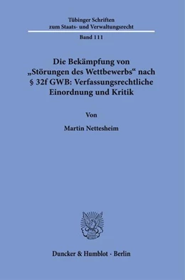 Abbildung von Nettesheim | Die Bekämpfung von 