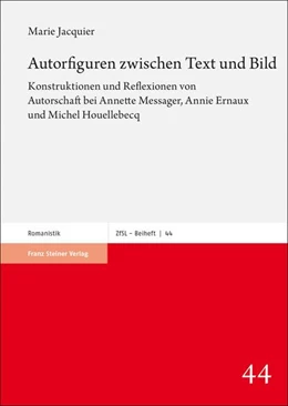 Abbildung von Jacquier | Autorfiguren zwischen Text und Bild | 1. Auflage | 2024 | beck-shop.de