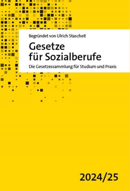 Abbildung von Stascheit | Gesetze für Sozialberufe 2024/25 | 41. Auflage | 2024 | beck-shop.de