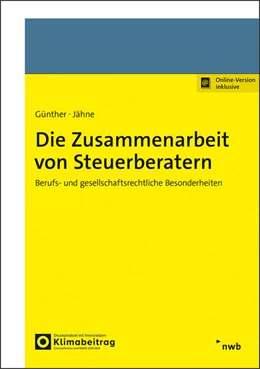 Abbildung von Günther / Jähne | Die Zusammenarbeit von Steuerberatern | 1. Auflage | 2026 | beck-shop.de