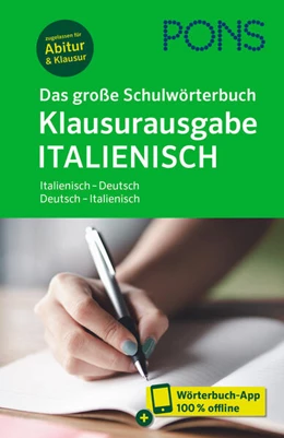Abbildung von PONS Das große Schulwörterbuch Klausurausgabe Italienisch | 1. Auflage | 2024 | beck-shop.de