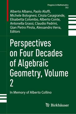Abbildung von Albano / Aluffi | Perspectives on Four Decades of Algebraic Geometry, Volume 2 | 1. Auflage | 2025 | beck-shop.de