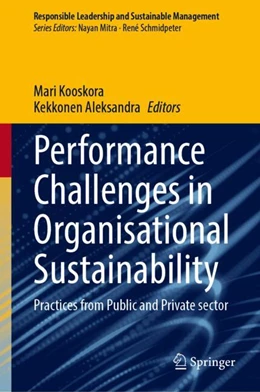 Abbildung von Kooskora / Kekkonen | Performance Challenges in Organizational Sustainability | 1. Auflage | 2024 | beck-shop.de