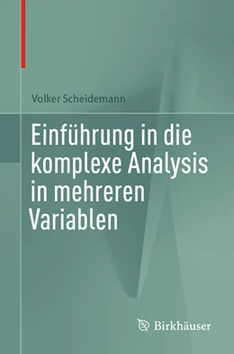 Abbildung von Scheidemann | Einführung in die komplexe Analysis in mehreren Variablen | 1. Auflage | 2024 | beck-shop.de