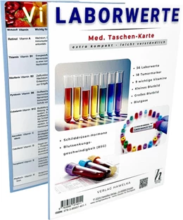 Abbildung von Verlag Hawelka | Laborwerte - extra kompakt & leicht verständlich - Faltkarte A6 - Patienten-Ratgeber & Fachliteratur | 1. Auflage | 2024 | beck-shop.de