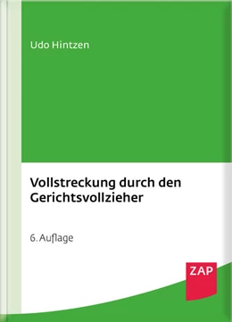 Abbildung von Hintzen | Vollstreckung durch den Gerichtsvollzieher | 6. Auflage | 2024 | beck-shop.de