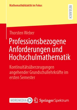 Abbildung von Weber | Professionsbezogene Anforderungen und Hochschulmathematik | 1. Auflage | 2024 | beck-shop.de