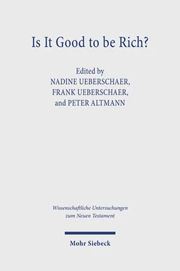 Abbildung von Altmann / Ueberschaer | Is It Good to Be Rich? | 1. Auflage | 2025 | beck-shop.de