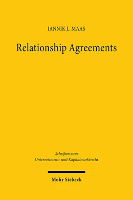 Abbildung von Maas | Relationship Agreements | 1. Auflage | 2024 | 126 | beck-shop.de