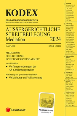 Abbildung von Doralt | KODEX Mediation 2024 | 3. Auflage | 2024 | beck-shop.de