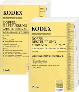 Abbildung von Herdin-Winter / Doralt | KODEX Doppelbesteuerung 2024/25 | 22. Auflage | 2024 | 1 | beck-shop.de