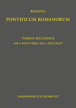 Abbildung von Jaffé / Herbers | Regesta Pontificum Romanorum | 1. Auflage | 2025 | beck-shop.de