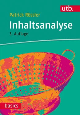 Abbildung von Rössler | Inhaltsanalyse | 3. Auflage | 2017 | beck-shop.de