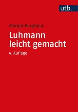 Abbildung von Berghaus | Luhmann leicht gemacht | 4. Auflage | 2022 | beck-shop.de