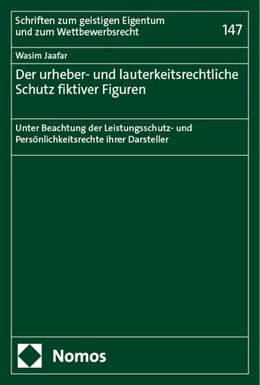 Abbildung von Jaafar | Der urheber- und lauterkeitsrechtliche Schutz fiktiver Figuren | 1. Auflage | 2024 | 147 | beck-shop.de