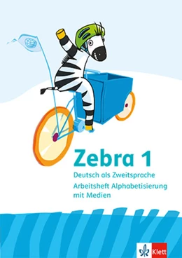 Abbildung von Zebra. Deutsch als Zweitsprache. Arbeitsheft Alphabetisierung mit Medien Klasse 1 | 1. Auflage | 2024 | beck-shop.de