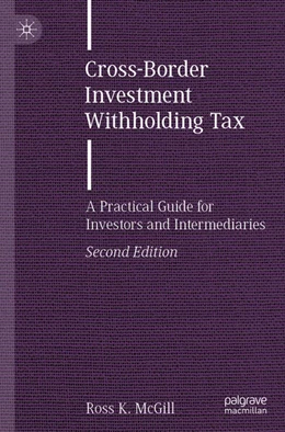 Abbildung von McGill | Cross-Border Investment Withholding Tax | 2. Auflage | 2024 | beck-shop.de