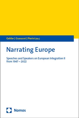 Abbildung von Gehler / Guasconi | Narrating Europe | 1. Auflage | 2024 | beck-shop.de