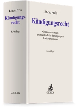 Abbildung von Linck / Preis | Kündigungsrecht | 8. Auflage | 2025 | beck-shop.de