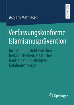 Abbildung von Mathiesen | Verfassungskonforme Islamismusprävention | 1. Auflage | 2024 | beck-shop.de