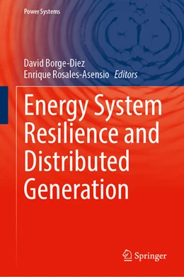 Abbildung von Borge-Diez / Rosales-Asensio | Energy System Resilience and Distributed Generation | 1. Auflage | 2024 | beck-shop.de