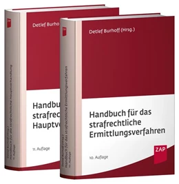 Abbildung von Burhoff (Hrsg.) | Handbuch für das strafrechtliche Ermittlungsverfahren (10. Auflage 2024) & Handbuch für die strafrechtliche Hauptverhandlung (11. Auflage 2024) • Set | 10. Auflage | 2024 | beck-shop.de