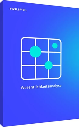 Abbildung von Haufe Wesentlichkeitsanalyse • Online | 1. Auflage | 2024 | beck-shop.de