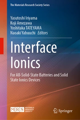 Abbildung von Iriyama / Amezawa | Interface Ionics | 1. Auflage | 2024 | beck-shop.de