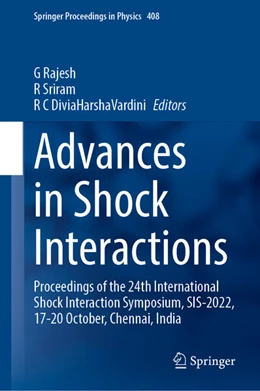 Abbildung von Rajesh / Sriram | Advances in Shock Interactions | 1. Auflage | 2024 | 408 | beck-shop.de