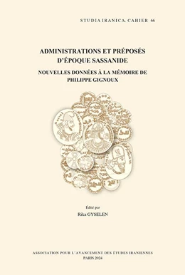Abbildung von Gyselen | Administrations et préposés d'époque sassanide | 1. Auflage | 2024 | beck-shop.de