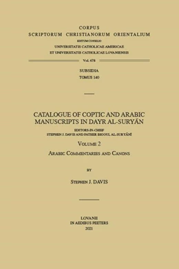 Abbildung von Davis | Catalogue of Coptic and Arabic Manuscripts in Dayr al-Suryan. Volume 2 | 1. Auflage | 2021 | beck-shop.de