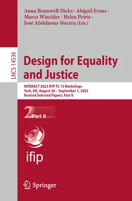 Abbildung von Bramwell-Dicks / Evans | Design for Equality and Justice | 1. Auflage | 2024 | beck-shop.de