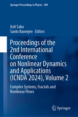 Abbildung von Saha / Banerjee | Proceedings of the 2nd International Conference on Nonlinear Dynamics and Applications (ICNDA 2024), Volume 2 | 1. Auflage | 2024 | 315 | beck-shop.de