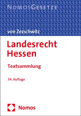 Abbildung von von Zezschwitz | Landesrecht Hessen | 34. Auflage | 2024 | beck-shop.de