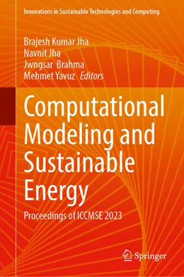 Abbildung von Jha / Brahma | Computational Modeling and Sustainable Energy | 1. Auflage | 2025 | beck-shop.de