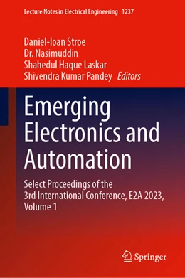 Abbildung von Stroe / Nasimuddin | Emerging Electronics and Automation | 1. Auflage | 2025 | beck-shop.de