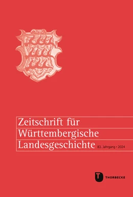 Abbildung von Zeitschrift für Württembergische Landesgeschichte 83 (2024) | 1. Auflage | 2024 | beck-shop.de