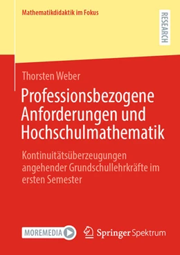 Abbildung von Weber | Professionsbezogene Anforderungen und Hochschulmathematik | 1. Auflage | 2024 | beck-shop.de