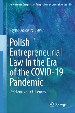 Abbildung von Hadrowicz | Polish Entrepreneurial Law in the Era of the COVID-19 Pandemic | 1. Auflage | 2024 | beck-shop.de