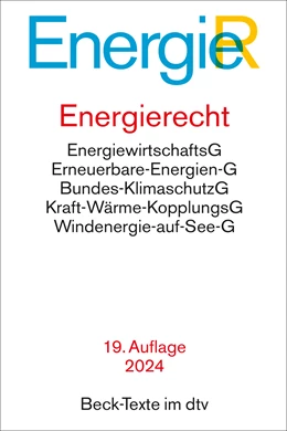 Abbildung von Energierecht: EnergieR | 19. Auflage | 2024 | 5753 | beck-shop.de