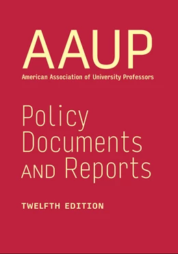 Abbildung von AAUP | Policy Documents and Reports | 12. Auflage | 2025 | beck-shop.de