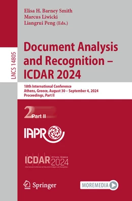 Abbildung von Barney Smith / Liwicki | Document Analysis and Recognition - ICDAR 2024 | 1. Auflage | 2024 | beck-shop.de