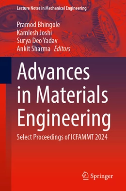 Abbildung von Bhingole / Joshi | Advances in Materials Engineering | 1. Auflage | 2025 | beck-shop.de